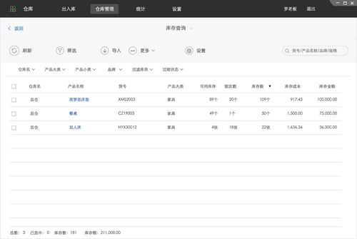 家具生產(chǎn)企業(yè)專(zhuān)屬進(jìn)銷(xiāo)存管理方案及粵祥珠寶進(jìn)銷(xiāo)存軟件的適用性探討